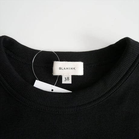 2026 BLAMINK ブラミンク BLMK R リブロングスリーブ カットソー 79122000006 2606-1031