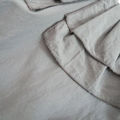 2025AW・人気完売品 gather & tools別注 Yoli simple frill blouse for gather YL-TP37-25AW 2604-1412