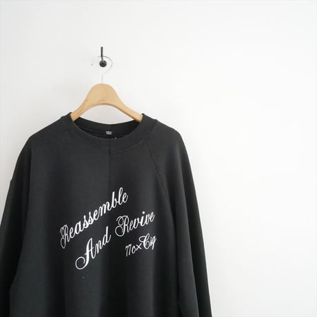 2025・人気完売品 Curensology×77circa リメイク オリジナルプリントスウェット 572527 2608-0302