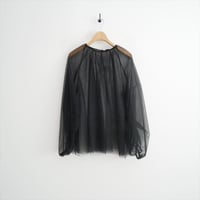 2025AW 未使用 L'Appartement Tulle Blouse 25050560513030 2608-0848