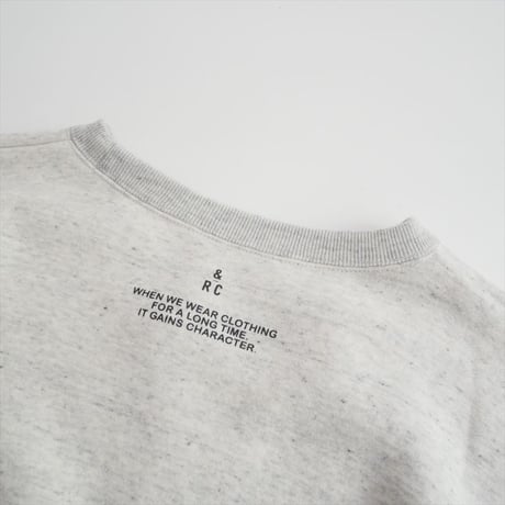 2026 未使用 Curensology ＜&RC＞フレンチテリービッグトレーナー 970354 2609-0144