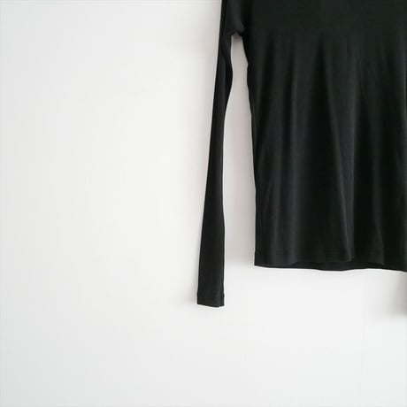 継続販売品 AURALEE SUPER HIGH GAUGE SHEER RIB TURTLE NECK L/S TEE A00T02HF 2608-0490