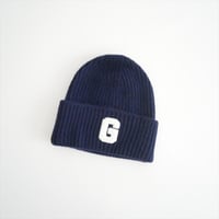 2025・人気完売品 未使用 L'Appartement別注 GOOD GRIEF!  / PATCHED KNIT BEANIE / 25090560214010 2602-0687