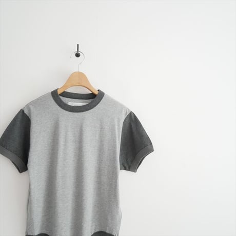2026SS今季 JANE SMITH COTTON BI COLOR RINGER ROMPER T-SHIRT 26SCT-#457L 2607-0552