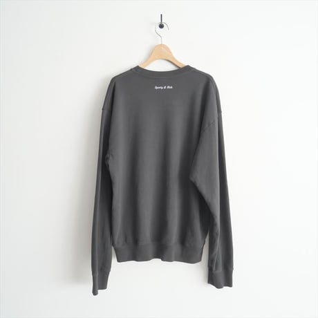 PULP購入品 / SPORTY&RICH / WELLNESS CLUB FLOCKED CREWNE / 23070316004930 / 2410-1150