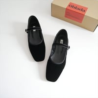 継続販売品 oblada MARY JANE VELOUR　 F2410IT03 2607-1300