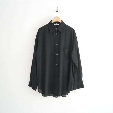 2025AW・人気完売品 DEUXIEME CLASSE同型お取扱い AP STUDIO Cotton Sheer Wash シャツ25050586806030 2608-0191