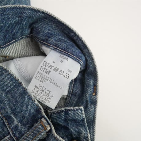 継続販売品 anuke Panel Loose Denim 62521402 2609-0503