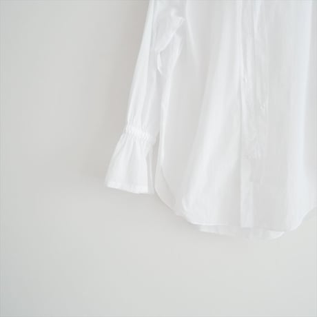 人気完売品 GALERIE VIE コットン ロングタイシャツ 23014401102 2607-1380