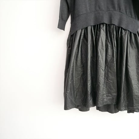 2025AW Drawer WINTER2 ニットコンビワンピース 65261000000 2606-0888