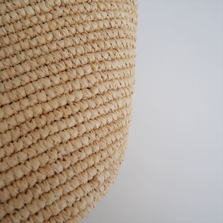 未使用 / martinique購入品 / MAISON N.H PARIS / ラフィアハンドバッグ  / A0342PBG070 / 2503-0613