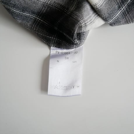 人気完売品 / PROVOKE / Oversized check Shirt / 24050587000310 / 2504-0236