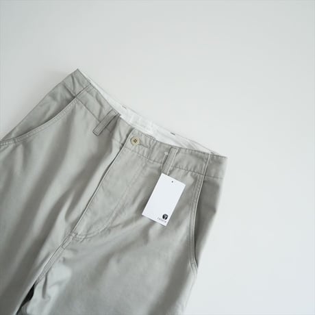 継続販売品 GALERIE VIE ブラッシュドツイル アジャスタブルパンツ 23045404203 2608-1197