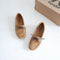 継続販売品 bondal MADRID スエードモカシンシューズ genderless 2608-1217