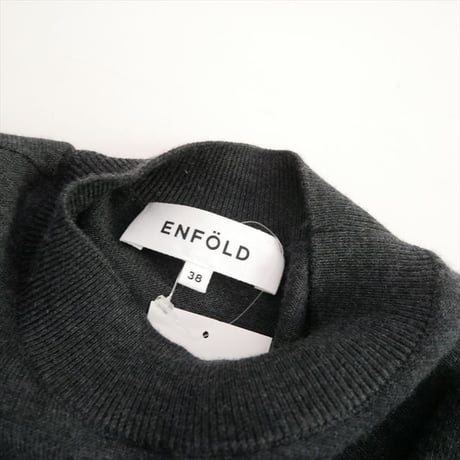 2025AW・人気完売品 ENFOLD U-SLIT BOX PULLOVER 300IA270-2421 2608-0983