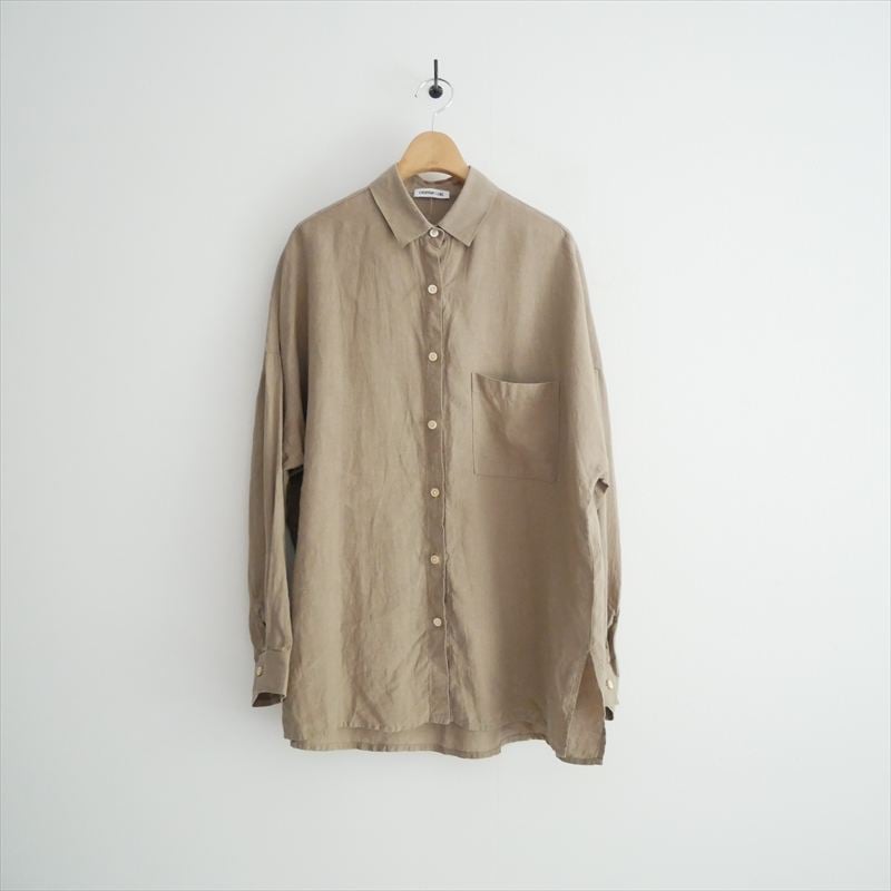 2025AW・人気完売品 AP STUDIO New Linen Wide Shirt 250