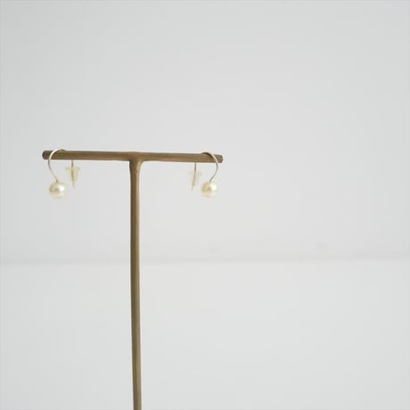 継続販売品 Ron Herman購入品 MIZUKI ペールゴールド アコヤパール ピアス 9912401094 2608-0370