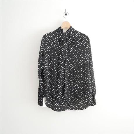 SINME ドットボウタイブラウス S23SS-18 2606-0348