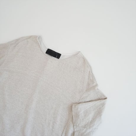 L'Appartement購入品 ORDINARY JOY Linen hemp French Terry Pullover 24070560610010 2608-0977