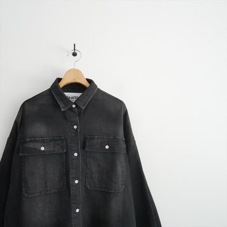 2025AW Healthy DENIM Almond デニムシャツ H69962003 2606-1082