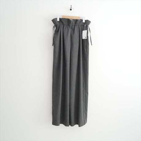 人気完売品 ENFOLD / DOUBLE‐WASTE WIDE‐ PANTS / 300HA231-1570 2602-0784