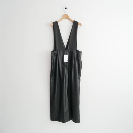 HPS別注 SACRA / SYNTHETIC LEATHER ジャンパースカート / 124610042 2603-1287