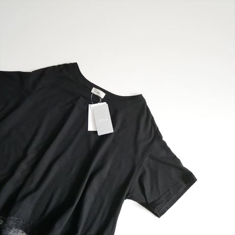 2026SS今季 未使用 IENA レースコンビTシャツ 26070900968010 2607-1095