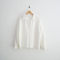 2026・人気完売品 Whim Gazette スキッパージョーゼットブラウス WGZ1061204A0014 2605-0998