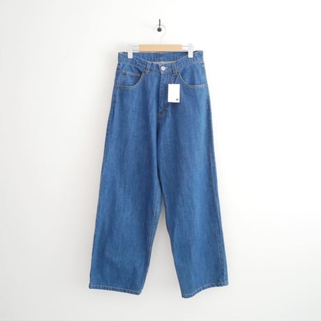 2025・人気完売品 CANAL JEAN購入品 choice_cnl テーパードデニムパンツ （ライトインディゴ） 85101543 2607-0357