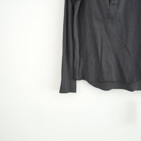 2025 未使用 GOODGRIEF! ROUGH-COT HENLEY NECK TOP 25070560215010 2608-0969