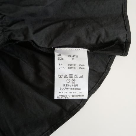 2025AW SLOBE IENA同型お取扱い crinkle crinkle crinkle pillow case blouse CC-4027 2606-2002