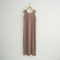 継続販売品 Plage リブタンクワンピース 25040922109020 2607-0865