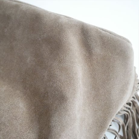 2026AW今季新作 MUSE de Deuxieme Classe別注 AULENTTI SUEDE FRINGE RING バッグ 26092521002030 2608-1100
