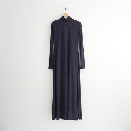 TOGA / Dot print jersey dress / TP242-JH241 2603-1012