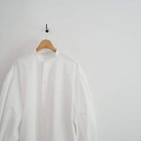 人気完売品 HYKE T/C BALLOON SLEEVE BLOUSE 15228 2608-0066