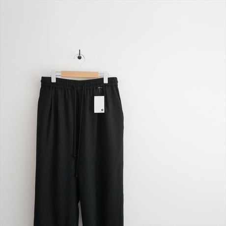 WIRROW soft wool drawstring pants 2604-1403