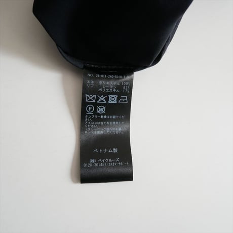 2026・人気完売色 NOBLE ハイツイストダブルクロスMA-1ブルゾン 26011240501010 2607-1061