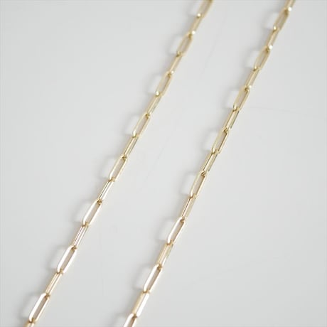 継続販売品 GIGI Square cable necklace 500mm AL10003 2607-0754