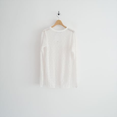 人気完売品 FRAMeWORK購入品 IRONING flower lace ロングスリーブ 2607-0719