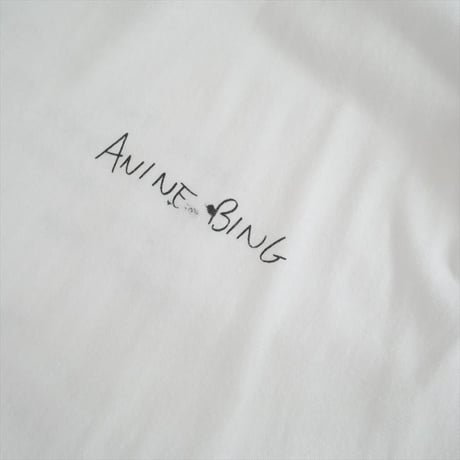 2025SS / 未使用 / DEUXIEME CLASSE同型お取扱い / ANINE BING / WALKER TEE LYRICS / 2507-0398