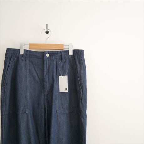 継続販売品・人気完売サイズ 45R モンプデニムの908ベイカーパンツ（濃） 50360012 2609-0357