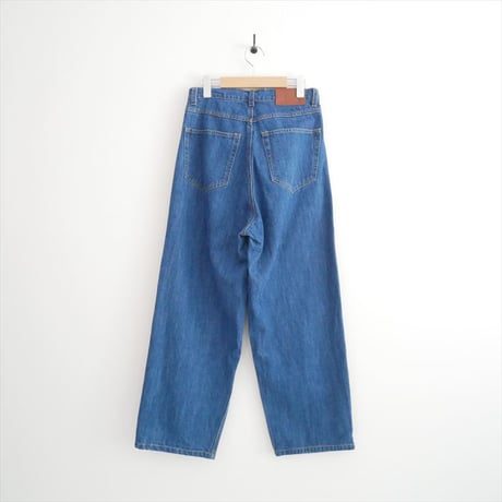 2025・人気完売品 CANAL JEAN購入品 choice_cnl テーパードデニムパンツ （ライトインディゴ） 85101543 2607-0357
