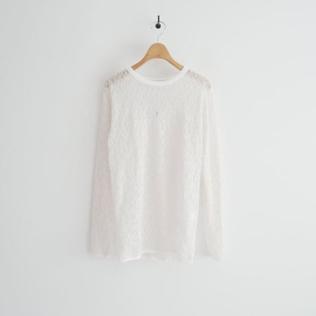 人気完売品 FRAMeWORK購入品 IRONING flower lace ロングスリーブ 2607-0719