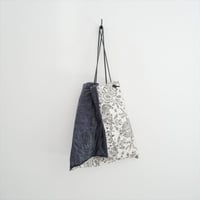manipuri キルティングトートバッグL カレイドバンダナ 2609-0288