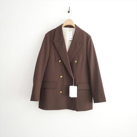 2026・人気完売色 未使用 MilaOwen 金釦ダブルブレストロングブレザー 09WFJ261904 2607-1406