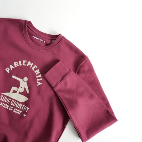 未使用 / DEUXIEME CLASSE購入品 / PARLEMENTIA パルモンティア / EASYSURF SWEAT トレーナー M / 24070510002710 / 2507-0674