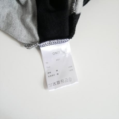 2025AW・人気完売品 FRAMeWORK別注 ONIT OVERSIZE ボーダーラガーシャツ 25070230004230 2608-0095