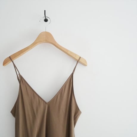2025AW・人気完売品 DEUXIEME CLASSE Cu/R Camisole ドレス 25040500807030 2607-1084