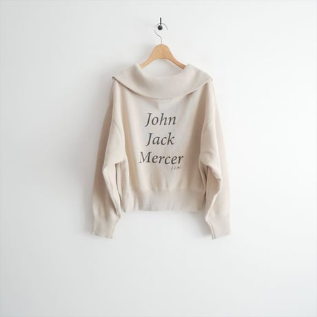 2026 BABYLONE別注 J.J. Mercer ZIPニットソー 	633389 2604-1139