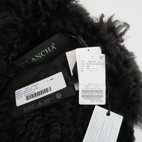 継続販売品 未使用 L'Appartement購入品 BLANCHA / MOUTON VEST / 24010570003230 2602-0398